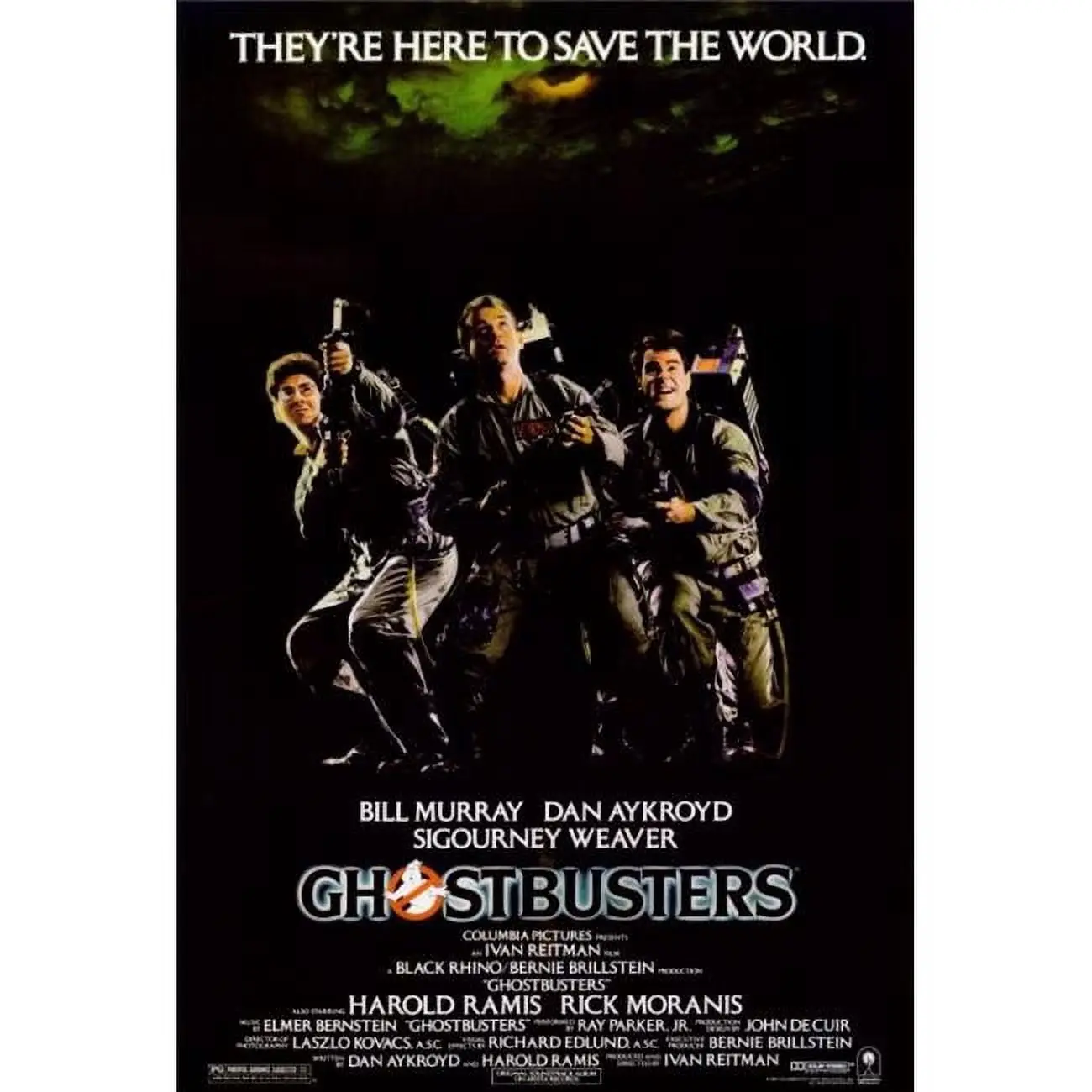 Ghostbusters Movie Poster Print (27 x 40)