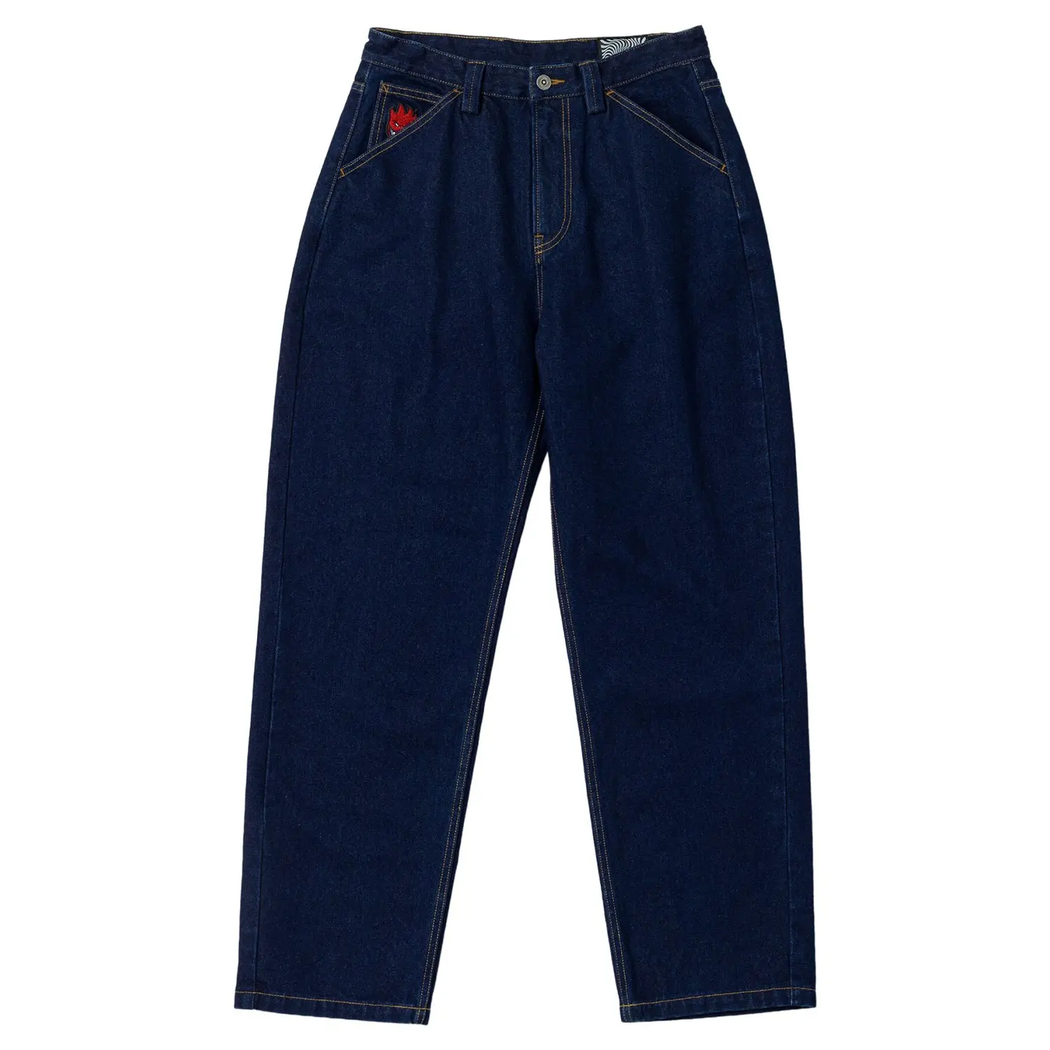 Spitfire Wheels Pants Bighead Fill Denim Pant Dark Rinse
