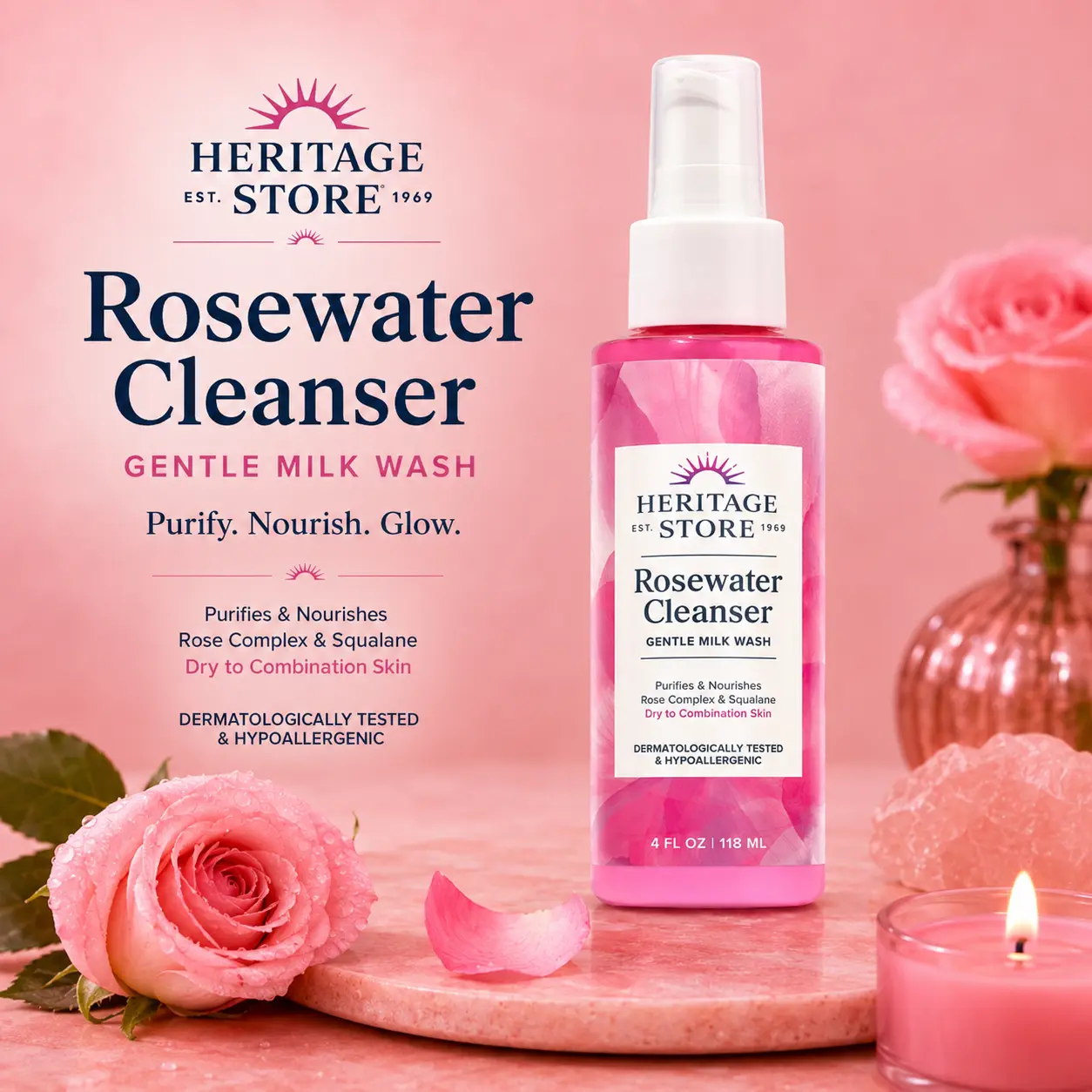 Rosewater Cleanser