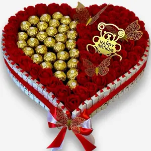 Kinder Heart Chocolate Red Heart Snack.