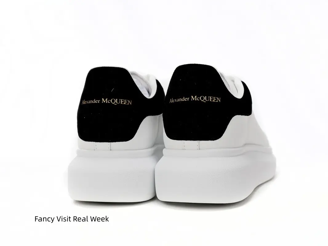 Classic white platform sneakers with matte black suede heel, versatile for work & streetwear #ChunkySneakers #WhitePlatformShoes #DailyCasualShoes