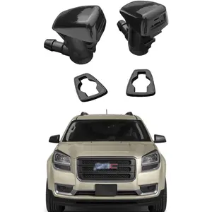 25823300 Premium Wiper Nozzles For GMC Acadia 07-17,Traverse 09-17,Malibu 08-12,Enclave 08-17,SRX 10-16 Windshield Wiper Washer Jet Jet Nozzle | Easy to Install | 2 Pack, Ref 15247000