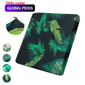 High Elasticity Outdoor Sofa Cushion Covers, Patio Cushion Covers, Square Cushion, Leaf Print, Soft Washable, Fashionable and Durable, Suitable for Indoor and Outdoor Use #GLOBAL PICKS