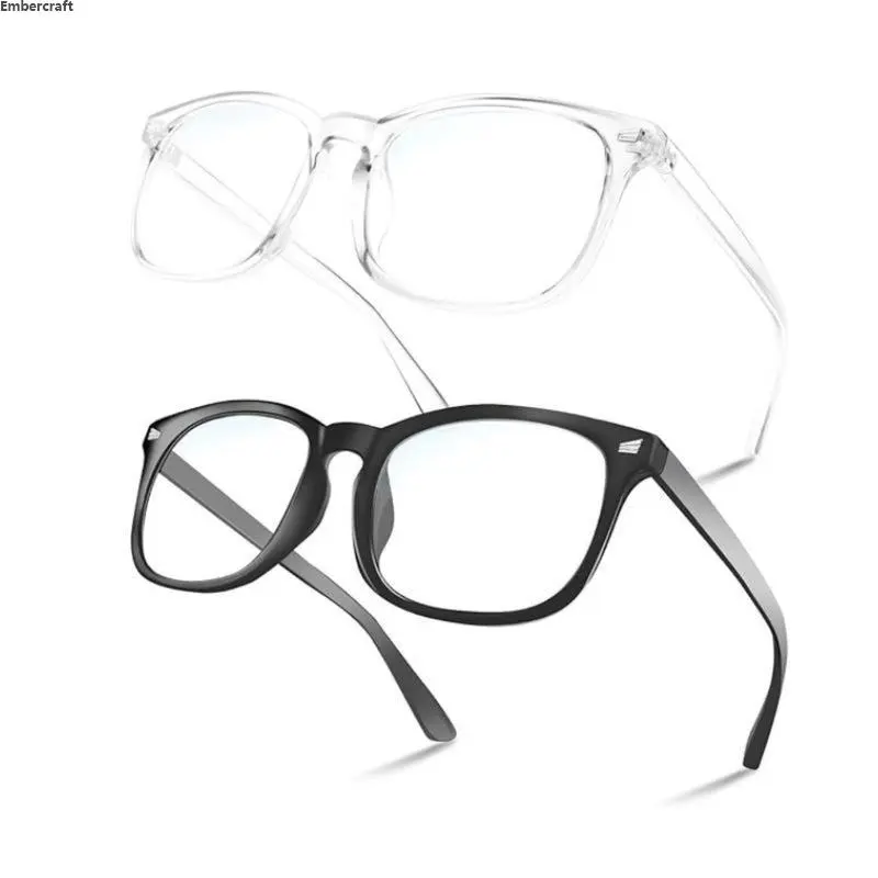 2025 Vintage Small Oval Blue Light Blocking Glasses – UV400 Women's Eyewear, Lightweight Anti-Eye Strain for Gaming, Work, TV & Office, Stylish Clear Lens Digital Screen Protection