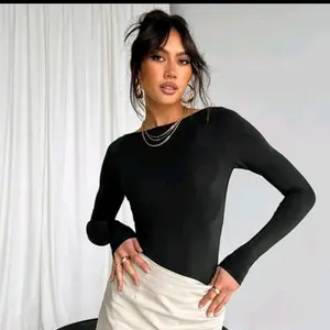 Crew Neck Long-sleeve T-Shirt Top