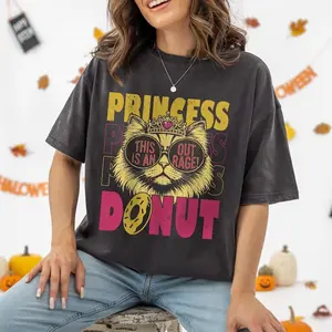 Princess Donut Comfort Colors Shirt, This is an OUTRAGE Sweatshirt, Dungeon Crawler Carl Fan Shirt, Goddammit Donut, New Achievement Tee