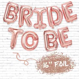 Bride to Be Balloon Banner