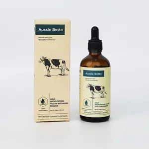 Aussie Betta Golden Micro-Peptide Tallow Serum with Niacinamide & Bifida Skin Repair Formula for Fine Lines & Dark Spots No Irritation Visible Results Firm Anti Aging Firming Deep Hydration