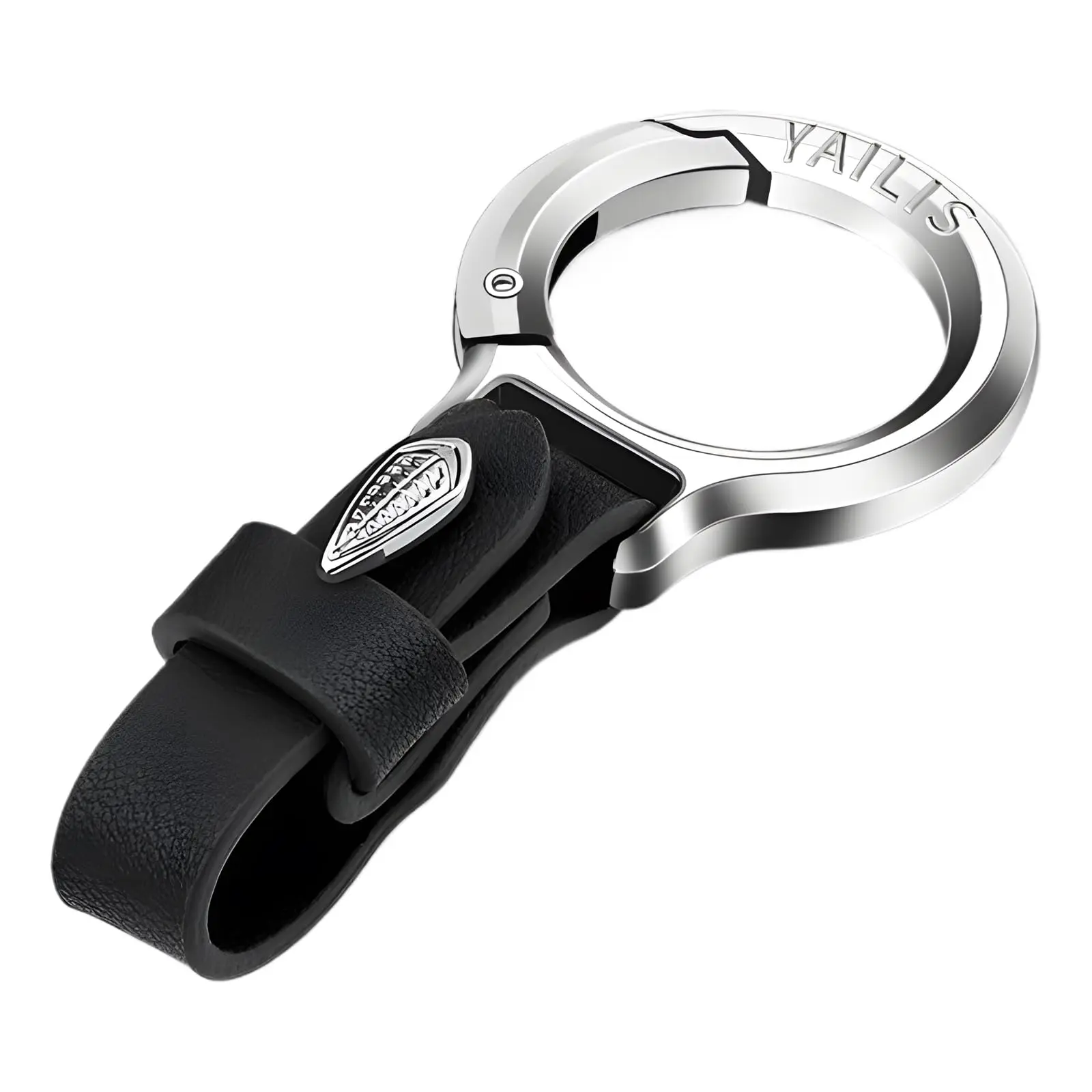 Upgraded Zinc Alloy Leather Keychain - Custom Anti-Lost Strap, Durable Unique Design for Car Keys, Everyday Carry Keychain, Keychain For Car Keys, Custom Keychains