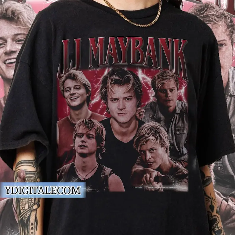 Limited JJ Maybank 90s Vintage Bootleg T-shirt, Rudy Pankow Graphic Sweatshirt, Outer Banks Gifts For Man and Women Unisex T-shirt