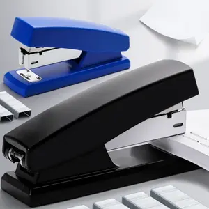 Durable Plastic Manual Stapler, Powerful Office and School Supply, Cute Design, Ideal for Desks, Essential Stationery Tool