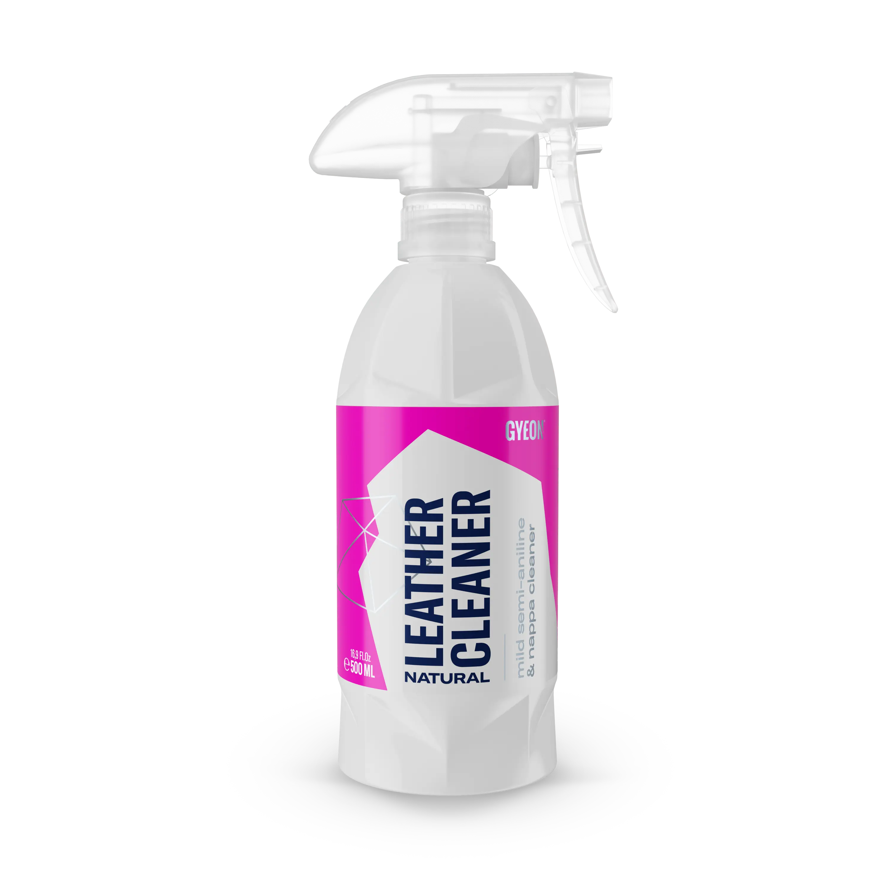 Gentle Leather Cleaner — pH-Neutral Cleaner for Nappa & Semi-Aniline Leather | GYEON Leather Cleaner Natural