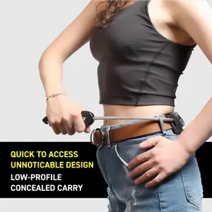 Stinger Concealed Carry Whyp System: Car Emergency Tool with Seat Belt Cutter and Window Breaker