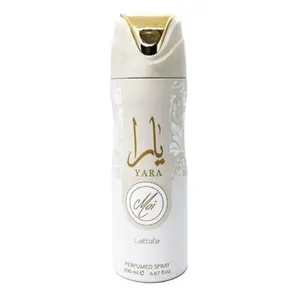 Lattafa Yara moi Perfumed Deodorant Spray for Unisex 6.67 Ounce Fragrance Spray Contains Neither