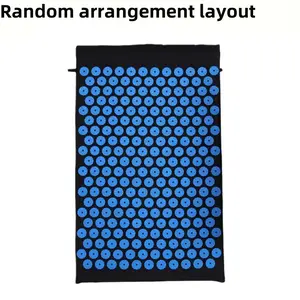 Acupuncture Massage Mat for Yoga and Relaxation, Ideal for Home, Camping, and Travel, Comfortable Lotus Sponge Acupressure Seat Cushion, Body Care