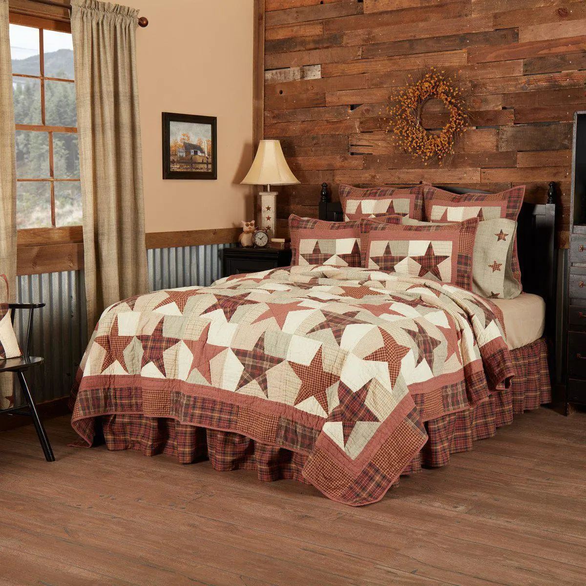 Rustic Star Quilt