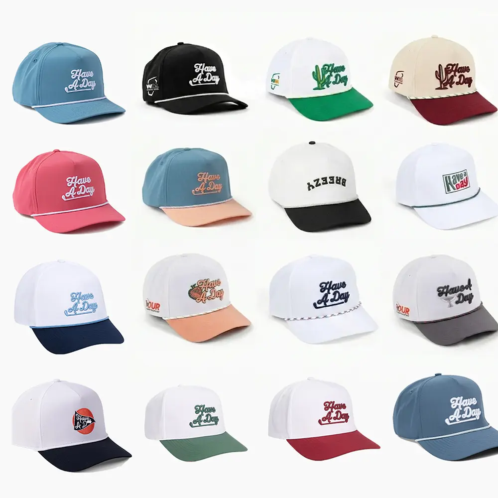 Full Collection Breezy Golf "Have A Day" | Premium Tour-Inspired Rope Hat Series | Elevated Golf Lifestyle Cap | Limited Summer Drop | Refined Country Club Aesthetic