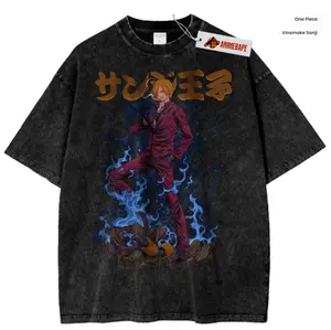 Vinsmoke Sanji Anime Shirt, One Piece Vintage T-Shirt for Fans, Unisex S-5XL