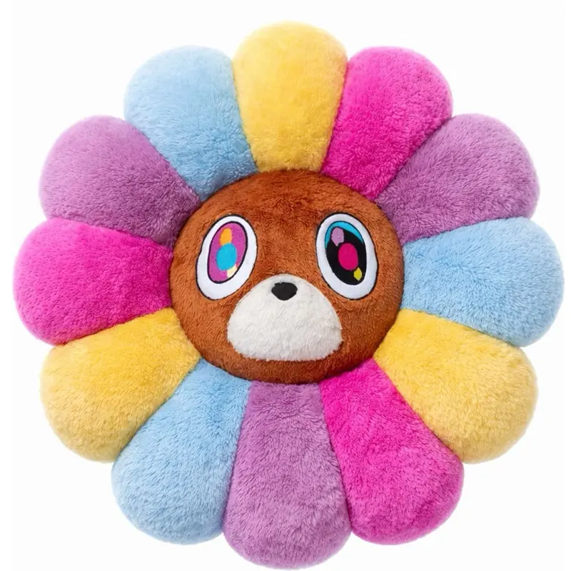 Graduation Bear Flower Pillow - Hiphop Inspired Room Decor