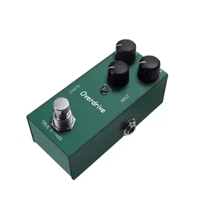 Vintage Overdrive Electric Guitar Effects Pedal, 1 Count Mini Single Type Dc 9v True Bypass Effect Pedal, Guitar Accessories for Guitar Players,  Guitar