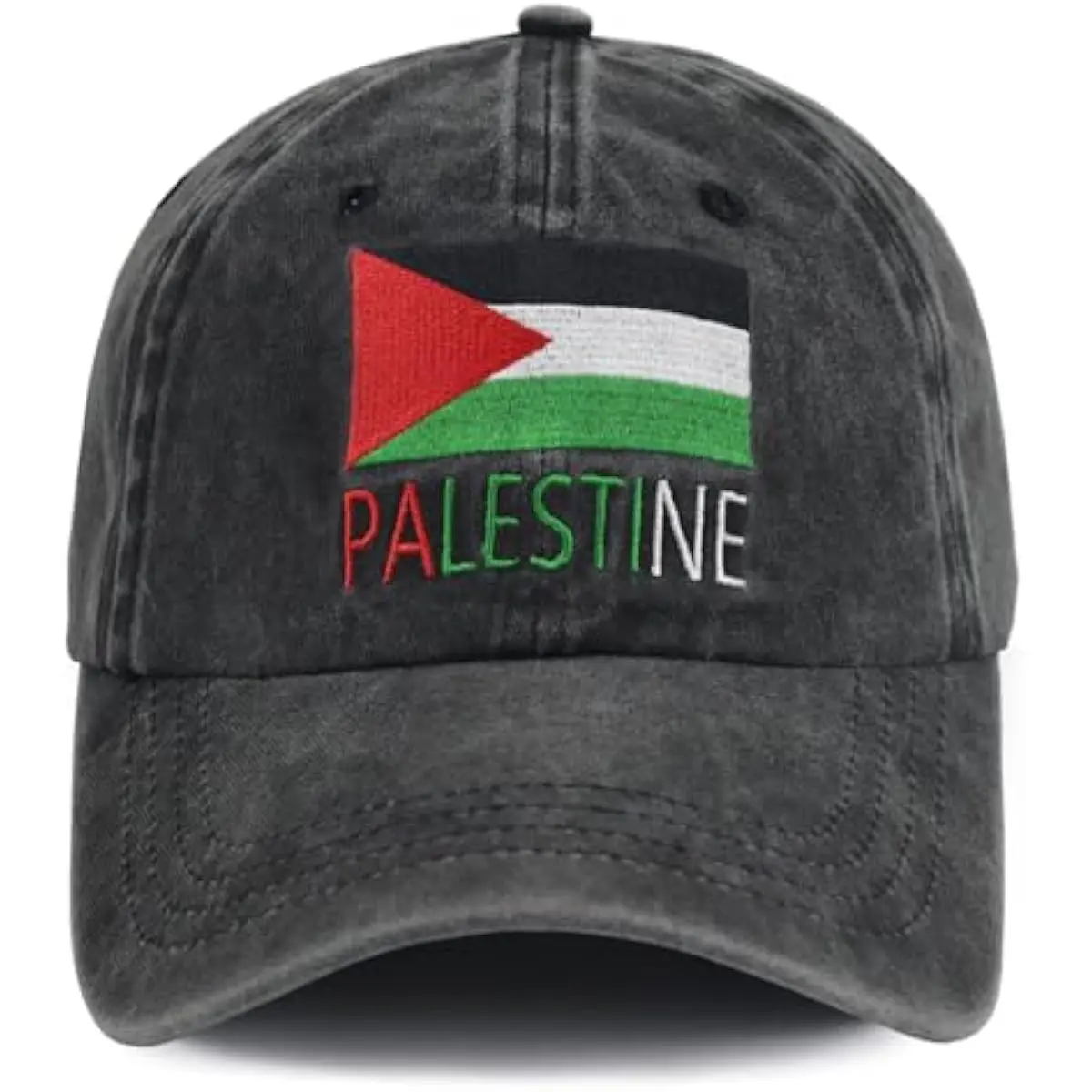 KKMKSHHG Palestine Hats for Men Women, Adjustable Embroidered Cotton ...