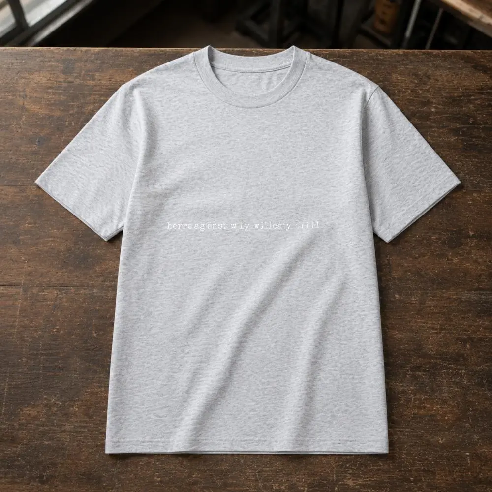 XTAUTO, Minimalist Style, Unisex T-Shirt, Subtle Text Design, Casual Summer Wear, Gift For Friends And Family