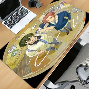 Blue Lock creative, mouse pad, large size game and office keyboard pad, suitable for e-sports, computer and work area decoration, desktop mouse pad, office workers, non-slip rubber base, suitable for Halloween gifts, festive gifts