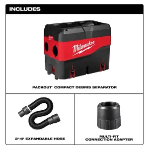 Milwaukee 49-90-2200 Compact Debris Separator w/ PACKOUT™ Compatibility