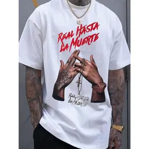 [100% cotton]  AA Real Hasta La Muerte Big Fan, Gift for Fan Shirt Graphic Streetwear Top Unisex