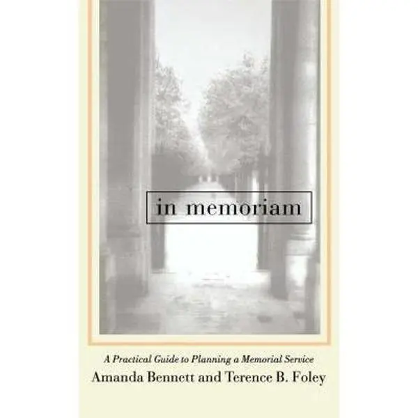 Used Book - In Memoriam by Amanda Bennett (Paperback, English) - Funeral Planning Guide for Memorial Services, Guide Through Funeral Planning