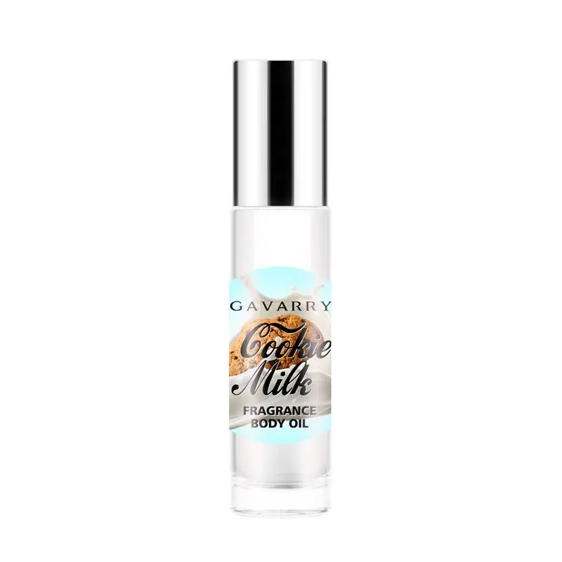 Gavarry Cookie Milk Roller Perfume, Long-Lasting Fragrance, Mini Bottle Design, Portable & Convenient, Sweet Biscuit Milk Scent
