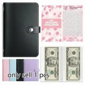 100 Envelope Challenge to save Binder, 2026 Budget Binder, Saving Challenge Book, Saving Challenge Notebook, Money Organizer, Budget Planner Book for Budgeting, Savings Challenge Planner, Birthday Gifts Income Tracker for New year mother's Day gifts