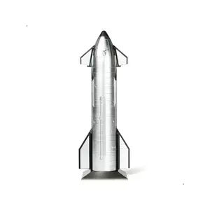 SpaceX Starship 1:200 model with stand