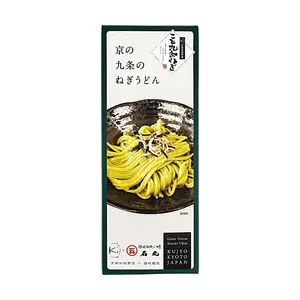 KOTO KYOTO Kujo Negi Udon Noodles 240g - Authentic Japanese Sanuki Udon with Rich Green Onion Flavor