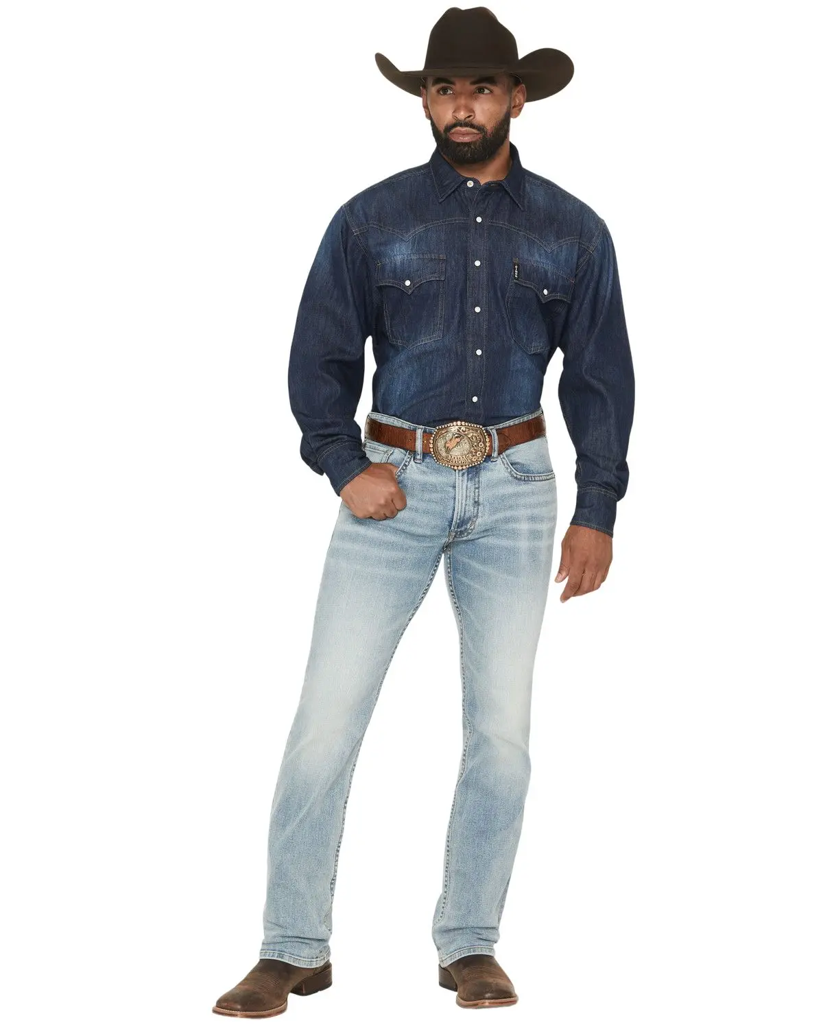 Rank 45 Men's 45&Reg; Men'S Rider-Flex Somerset Wash Ambush Slim Straight - Rmsu25j01-Ltw