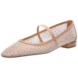 Stuart Weitzman Arabella Flat Ginger  SI634 Women's