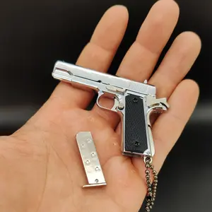 Scale Mini Colt M1911 Pistol Keychain M1911  Pistol Keychain, Hanging Decor