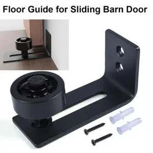 1PCS Floor Guide Fit for Sliding Barn Door Hardware Kit Wall-mounted Adjustable Upgraded Version