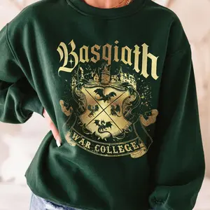 Basgiath War College Retro Sweatshirt, Fourth Wing Merch, Riders Quadrant Shirt, Fly Or Die Tee, Onyx Storm New Merch