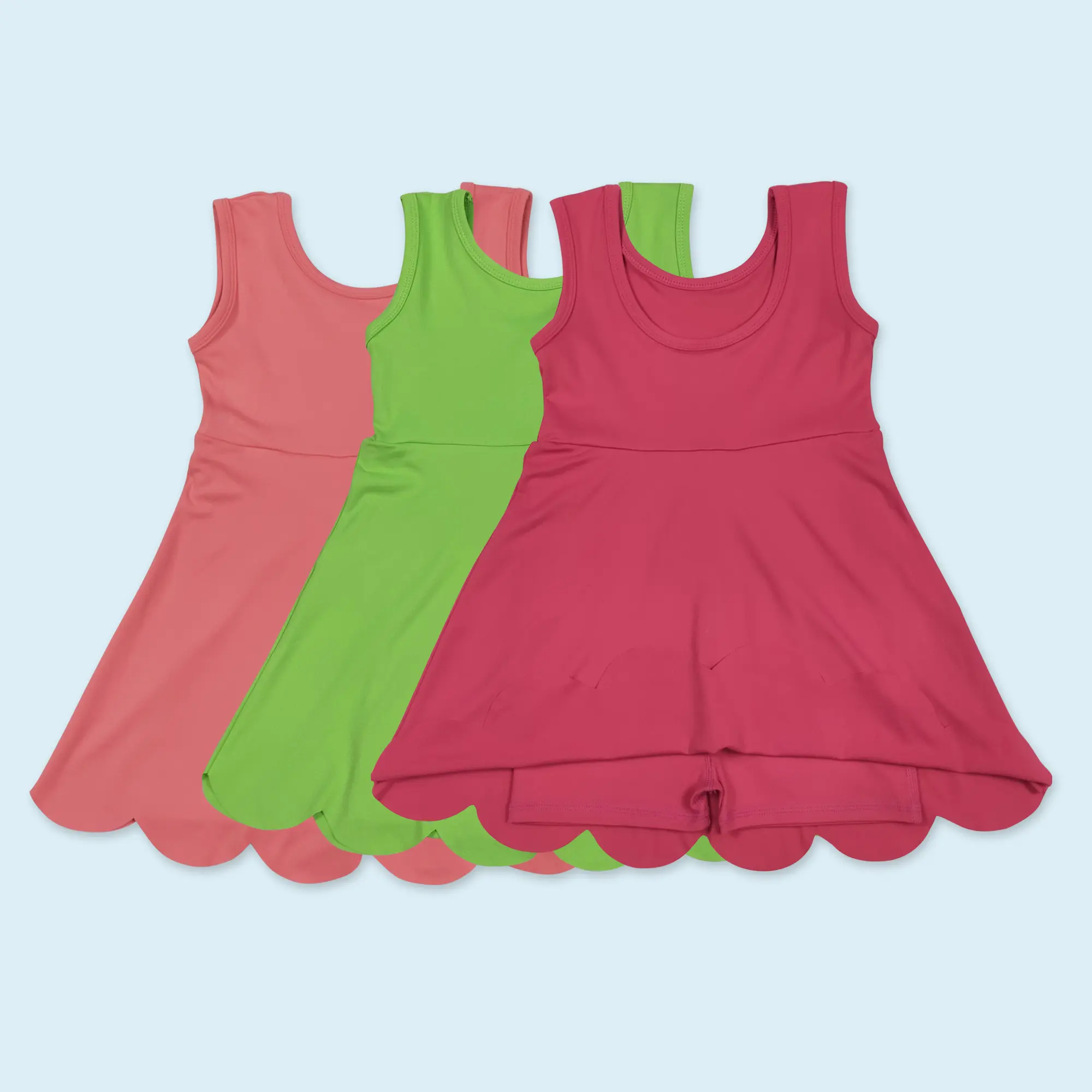 Girls active wear yoga dress athletic dress