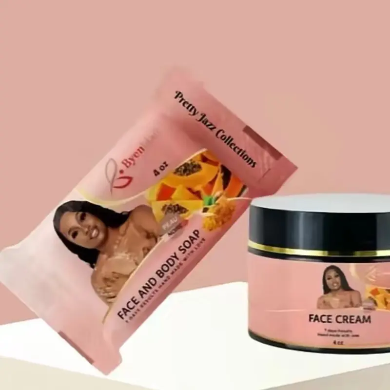 Hydrating 2-Piece Skincare Set for a Radiant Glow, Includes Gentle Exfoliating Solution and Skin Repair Cream, Moisturizing, Face Set, Aesthetic Glow, Multi-Pack
