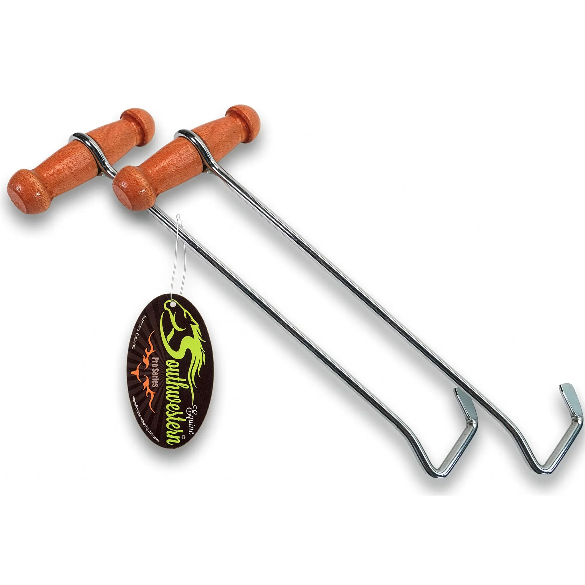 Wooden Handle Metal Boot Hooks - Boot Pullers for Home Organization, Back Pain Relief, Home Supplies Hooks & Rails, Relieve Back Pain