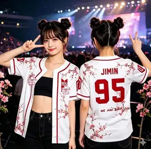Kpop Group Bangtan Style Jersey, Custom Bangtan Boys Members Baseball Jersey For Army, Bangtan World Tour 2026 Merch Top, Bangtan Comeback 2026 Sports Vest