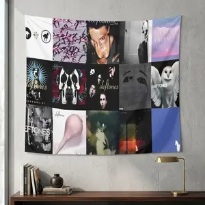 Deftones Flag Poster Banner 3x5 Ft, Funny Meme Flags for Teen Girls Room & College Dorm, Tapestry Wall Hanging, Bedroom Man Cave Wall Art Decor, Unique Gifts for Fans