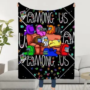 Super Soft Fluffy Plush Throw Blanket - Blankets for Sofa, Cozy Living Room Textile Accessory, Ideal Kids' Birthday Gift, Soft Fluffy Blanket