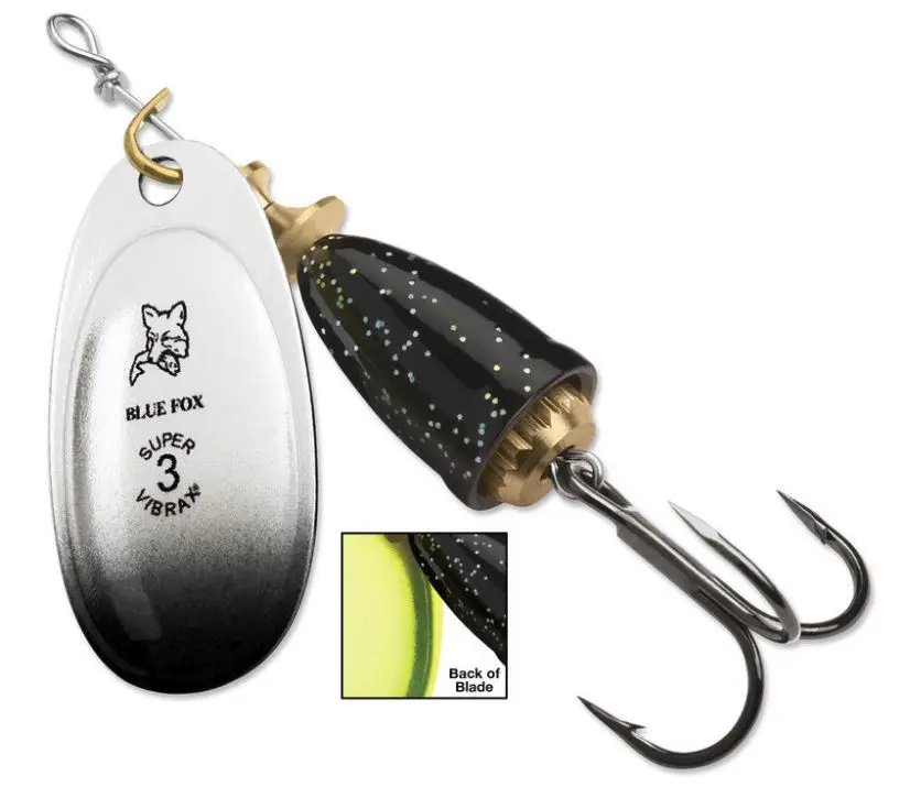 Classic Style In-Line Spinner for Lure Fishing, Candyback Series Metal Blade Lure for Trout, Salmon & Steelhead, Low-Frequency Vibration, Fishing Gear Supplies, In-Line Spinners