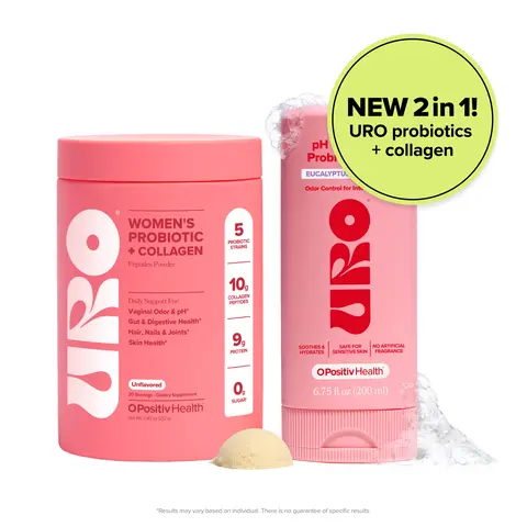 URO Complete Balance Duo – Probiotic + Collagen Powder & pH Balanced Wash