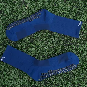 Premier Edge Blue Grip Socks
