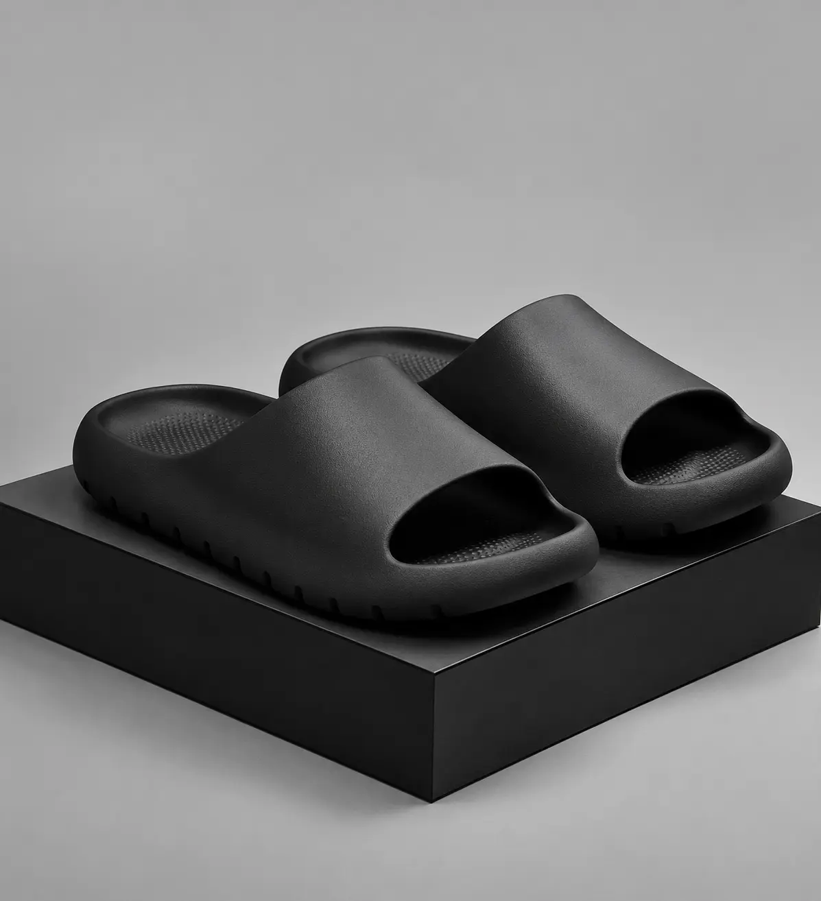 Unisex Comfort Solid Color Comfy EVA Slides for Men & Women – Lightweight, Non-Slip, Breathable Open-Toe Slippers