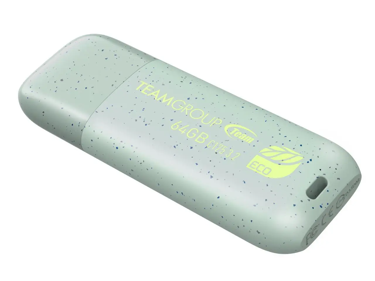 TEAM 64GB C175 ECO USB 3.2 Gen 1 Net-Zero Flash Drive, Speed Up to 100MB/s (TC175ECO364GG01) TEAM 64GB C175 ECO USB 3.2 Gen 1 Net-Zero Flash Drive, Speed Up to 100MB/s (TC175ECO364GG01)
